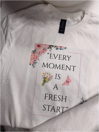 Camp shirt and printed pieces made by campers
